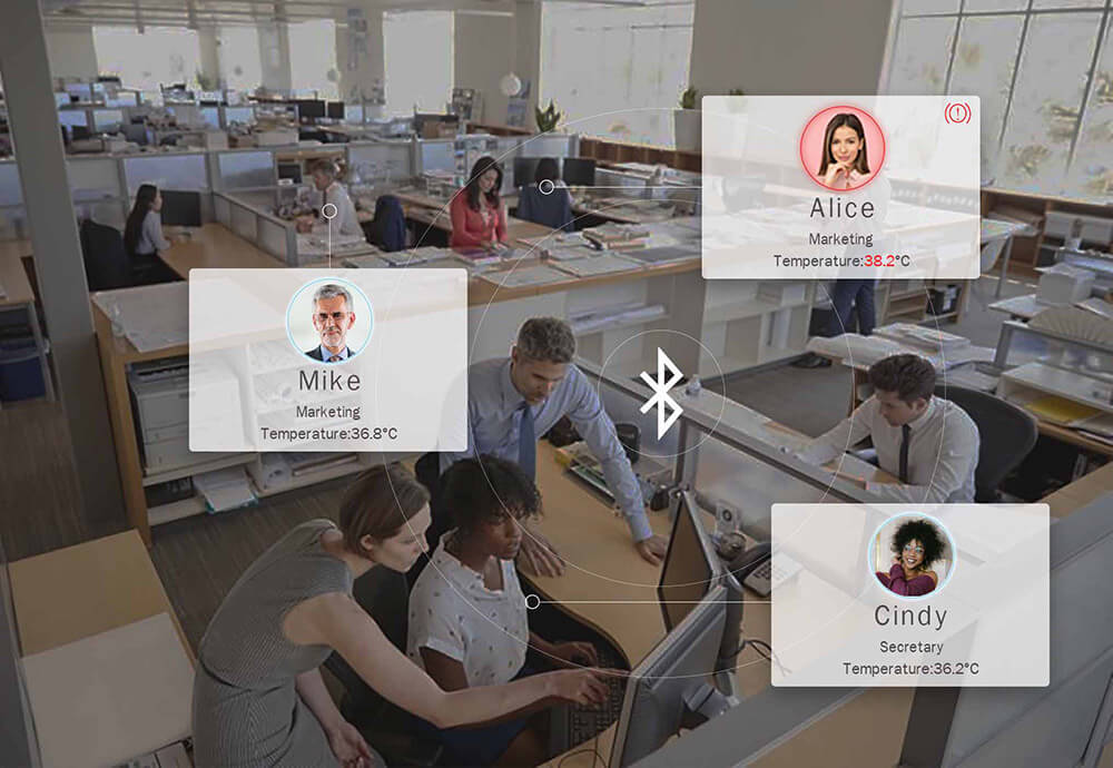 For Preventing COVID-19, TCRD develop Temperature Smartband and Contactless Platform